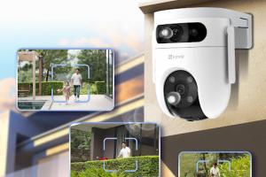 EZVIZ ra mắt camera ngoài trời ống kính kép