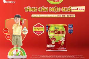 ColosGain giúp trẻ tăng cân sau 4 tuần theo kết quả nghiên cứu từ Viện Dinh Dưỡng