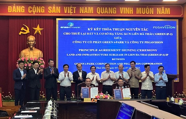 Thái Bình: KCN Liên Hà Thái thu hút đầu tư FDI vượt mốc 1 tỷ USD